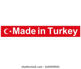 Quality seal made in Turkey