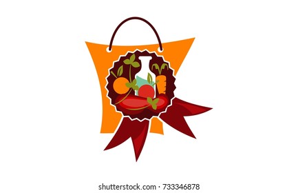Quality Shopping Fruit Vegetable meat 