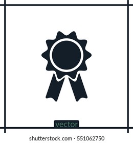 Quality sign, vector icon