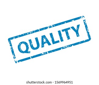Quality stamp vector texture. Rubber cliche imprint. Web or print design element for sign, sticker, label