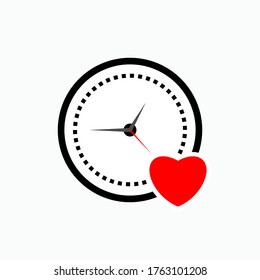 Quality Time Icon. UI Symbol - Vector.