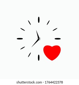 Quality Time Icon. UI Symbol - Vector.