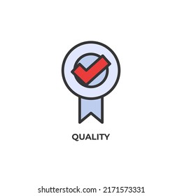 quality vector icon. Colorful flat design vector illustration. Vector graphics