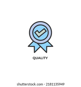 quality vector icon. Colorful flat design vector illustration. Vector graphics