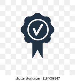 Quality vector icon isolated on transparent background, Quality transparency concept can be used web and mobile