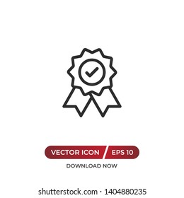 Quality vector icon in modern design style for web site and mobile app