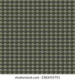 Quality wool fabric with a gingham pattern. Blanket texture. Retro or modern textile design. Abstract vector.
