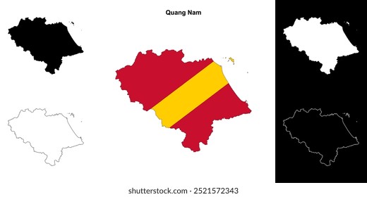 Quang Name mapa de estrutura de tópicos em branco definido