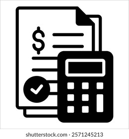 Quantification Icon Element For Design