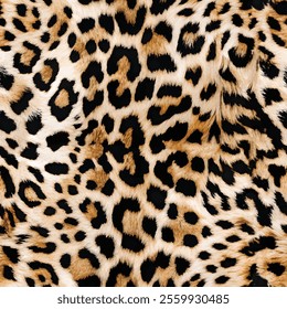 QUANTITY PATTERN FROM LEOPARD SKIN SUITABLE FOR TEXTILE