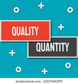 Quantity vs Quality - "Quantity vs Quality: Striking the Right Balance"