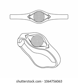 Quantum bracelet icon