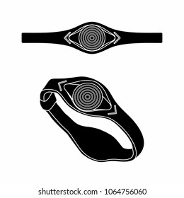 Quantum bracelet without silhouette