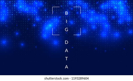 Quantum computing background. Technology for big data, visualization, artificial intelligence and deep learning. Design template for information concept. Digital quantum computing backdrop.