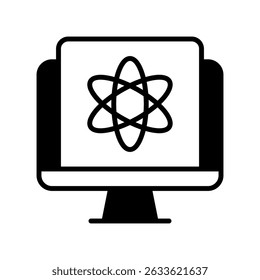 Quantum Computing Vector Design for Ultra-Fast Processors and Future Logic. Smart chip icon, next-gen technology concept