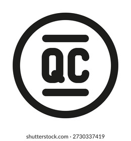 Quantum courage professional line icon. Professional Line Vector Icon with modern abstract bravery concept, minimal clean outline design and scalable innovation symbol
