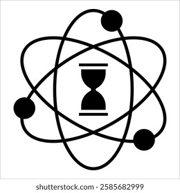 Quantum Era Icon Element For Design