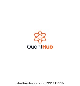 Quantum and link or quant hub or quantum with social