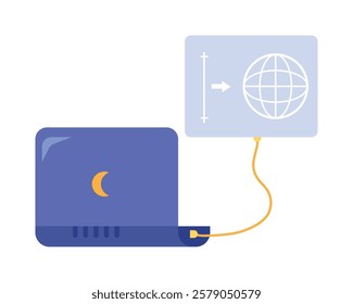 Quantum powered internet connection ensuring ultra fast data transfer