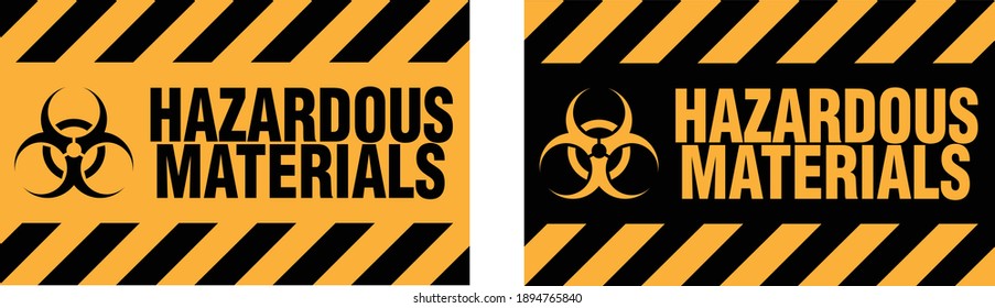 Quarantine biohazard warning sign  Eps 10 vector illustrator
