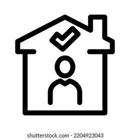 quarantine icon or logo isolated sign symbol vector illustration - high quality black style vector icons
