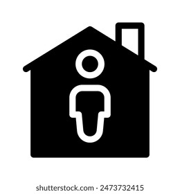 Quarantine Icon Vector Symbol Design Illustration