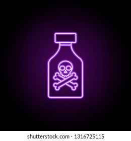 quarantine outline icon. Elements of Security in neon style icons. Simple icon for websites, web design, mobile app, info graphics