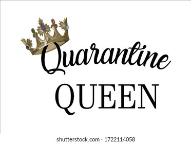 Quarantine Queen Birthday Lettering Vector Quarantine Queen Birthday Lettering Vector Social Distance Postcard Design,paper,fabric,pattern,print,diaries,note Book