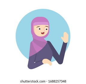 Quarantined people look out of the windows of their apartments. Woman applauds and thanks doctors. Flat Art Vector Illustration 