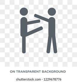 Quarrel icon. Quarrel design concept from Communication collection. Simple element vector illustration on transparent background.