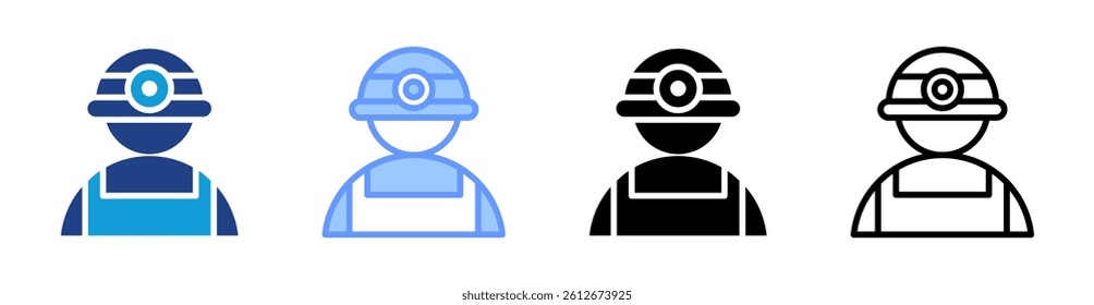 Quarryman icon set multiple style collection