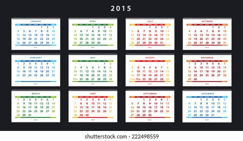 Quarter calendar 2015