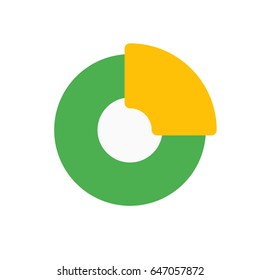 quarter doughnut chart