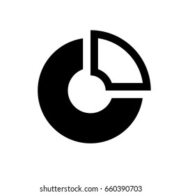 Quarter Doughnut Chart