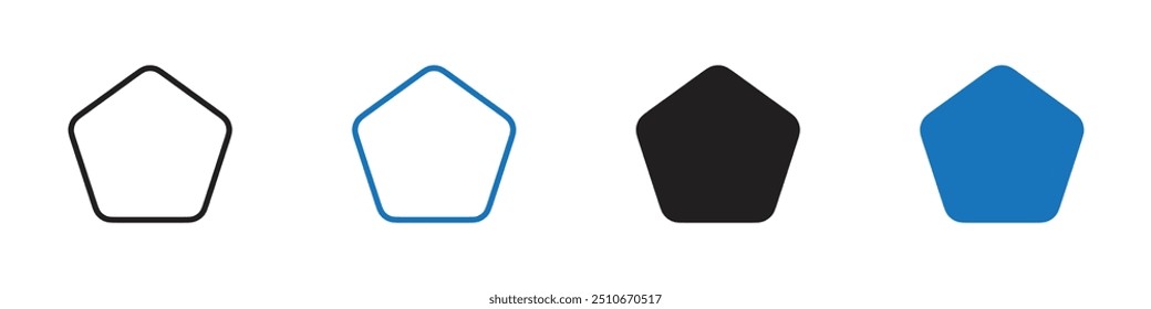 Esquema del conjunto de Vectores de icono de trimestre