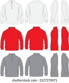 Quarter Zip Jacket Fashion Templates