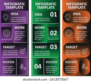 Quarterly Project management Infographic Templates for Corporate Reporting
