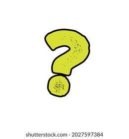 Quastion sign vector icon. Quastion mark in vector graphics