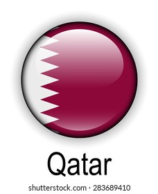 Offizielle Staatsflagge von Quatar