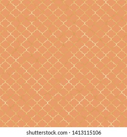Quatrefoil Seamless Pattern - Classic quatrefoil repeating pattern design