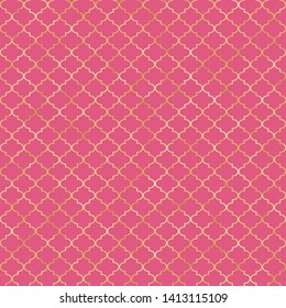 Quatrefoil Seamless Pattern - Classic quatrefoil repeating pattern design