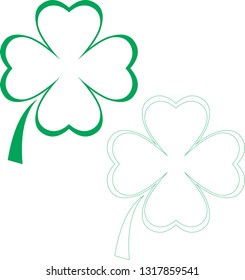 Quatrefoil St. Patrick's Day