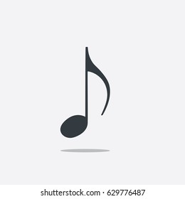 Quaver icon, vector illustration design. Education objects collection.