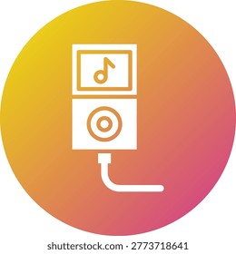 Quaver Vector Icon Design Illustration