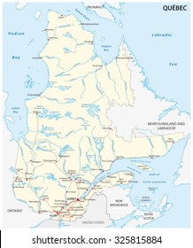 Quebec Road Map