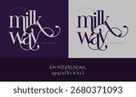 Queen Back Alphabet Bold Graffiti Style Handwriting Display Font