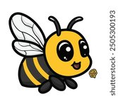 Queen bee, Bee Clipart Design, Anthophila isolated, ‎Honey bee illustration, Cute bee  Graphics