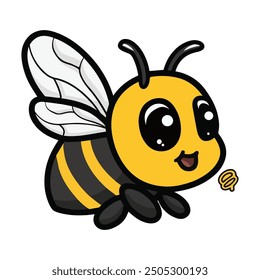 Queen bee, Bee Clipart Design, Anthophila isolated, ‎Honey bee illustration, Cute bee  Graphics