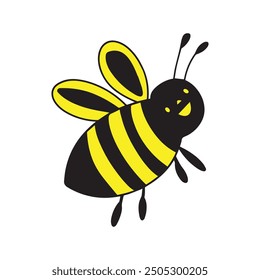 Queen bee, Bee Clipart Design, Anthophila isolated, ‎Honey bee illustration, Cute bee  Graphics