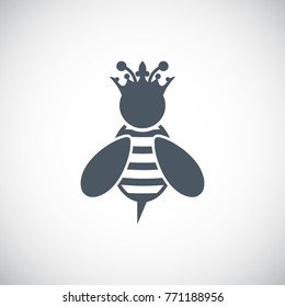 Queen Bee icon. Vector illustration.